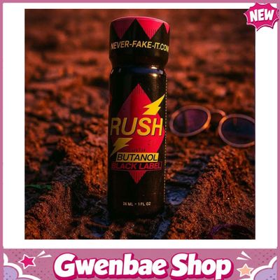 Chai Hít Tăng Khoái Cảm Kích Thích Bao Phê Rush Butanol Black Label 24ml - Gwenshop Chính Hãng