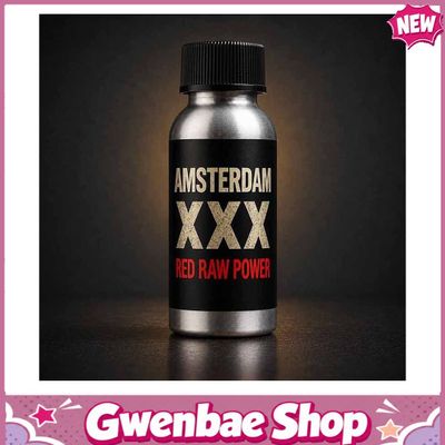 Chai Hít Tăng Khoái Cảm Kích Thích Bao Phê AMSTER`D RED XXX ALU BOTTLE 25 ML - Gwenshop Chính Hãng