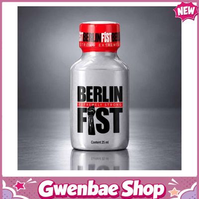Chai Hít Tăng Khoái Cảm Kích Thích Bao Phê BERLIN FIST Extreme Strong 25ml - Gwenshop Chính Hãng
