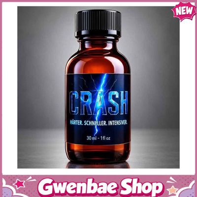 Chai Hít Tăng Khoái Cảm Kích Thích Bao Phê CRASH 30 ml Hardener. Faster. More intense. - Gwenshop Chính Hãng