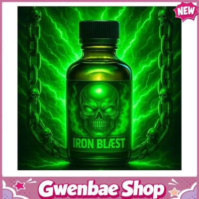 Chai Hít Tăng Khoái Cảm Kích Thích Bao Phê IRON BLÆST GREEN – Pentyl 30 ml - Gwenshop Chính Hãng
