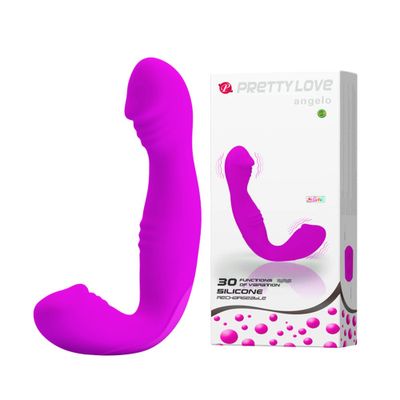Bản Nhập Khẩu Cao Cấp - Dương Vật Giả Hai Đầu Có Rung 30 Chế Độ Pretty Love Angelo 30 functions - nhiều chế độ, sạc pin 