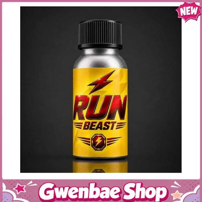 Chai Hít Tăng Khoái Cảm Kích Thích Bao Phê RUN BEAST ALU BOTTLE 24 ML - Gwenshop Chính Hãng