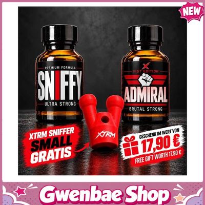 Chai Hít Tăng Khoái Cảm Kích Thích Bao Phê Battle SNIFFY vs. ADMIRAL 2x 10 ml - Gwenshop Chính Hãng