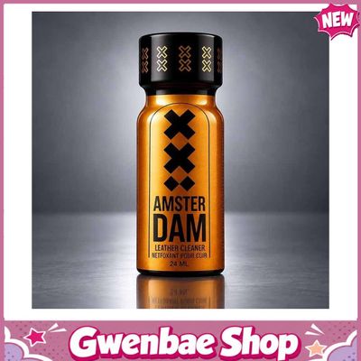 Chai Hít Tăng Khoái Cảm Kích Thích Bao Phê Amsterdam XXX Tall Gold 24ml - Gwenshop Chính Hãng