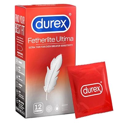 Dòng Cao Cấp Chính Hãng - Bao Su Cao Cấp Durex Fetherlite Ultima siêu mỏng trơn ôm sát mẫu 2 12 - ôm sát cảm giác thật, 