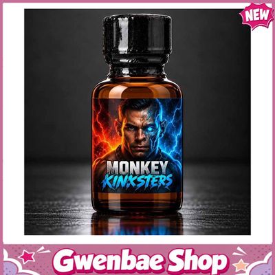 Chai Hít Tăng Khoái Cảm Kích Thích Bao Phê MONKEY KINKSTERS 30 ml - Gwenshop Chính Hãng