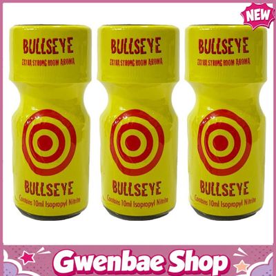 Chai Hít Tăng Khoái Cảm Kích Thích Bao Phê Bullseye - Extra Strong Aroma - 10ml - 3 Pack - Gwenshop Chính Hãng