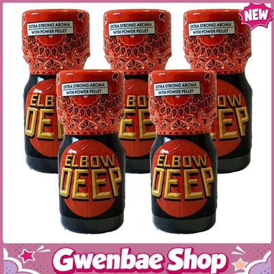 Chai Hít Tăng Khoái Cảm Kích Thích Bao Phê Elbow Deep - Extra Strong Aroma - 10ml - 5 Pack - Gwenshop Chính Hãng