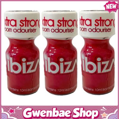 Chai Hít Tăng Khoái Cảm Kích Thích Bao Phê Ibiza - Extra Strong Aroma - 10ml - 3 Pack - Gwenshop Chính Hãng