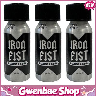 Chai Hít Tăng Khoái Cảm Kích Thích Bao Phê Iron Fist Pentyl Poppers - 24ml - 3 Pack - Gwenshop Chính Hãng