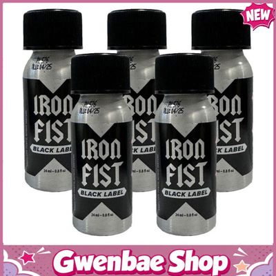 Chai Hít Tăng Khoái Cảm Kích Thích Bao Phê Iron Fist Pentyl Poppers - 24ml - 5 Pack - Gwenshop Chính Hãng
