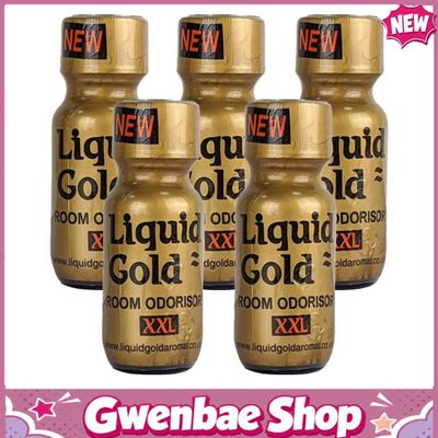 Chai Hít Tăng Khoái Cảm Kích Thích Bao Phê Liquid Gold XXL Aroma - 25ml - 5 Pack - Gwenshop Chính Hãng