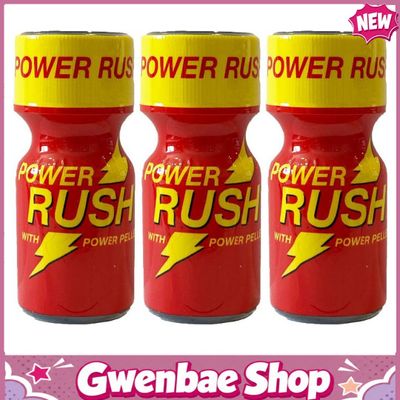 Chai Hít Tăng Khoái Cảm Kích Thích Bao Phê Power Rush with Power Pellet Aroma - 10ml - 3 Pack - Gwenshop Chính Hãng
