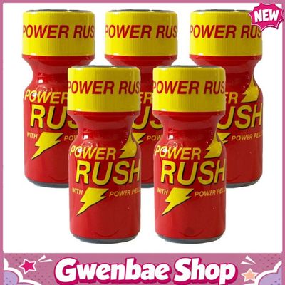 Chai Hít Tăng Khoái Cảm Kích Thích Bao Phê Power Rush with Power Pellet Aroma - 10ml - 5 Pack - Gwenshop Chính Hãng