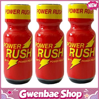 Chai Hít Tăng Khoái Cảm Kích Thích Bao Phê Power Rush with Power Pellet Aroma - 25ml - 3 Pack - Gwenshop Chính Hãng