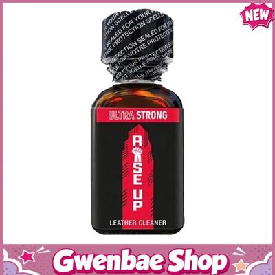 Chai Hít Tăng Khoái Cảm Kích Thích Bao Phê Rise Up Leather Cleaner Pentyl Poppers - 25ml Ultra Strong - Gwenshop Chính Hãng