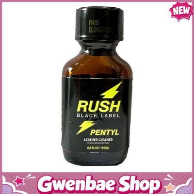 Chai Hít Tăng Khoái Cảm Kích Thích Bao Phê Rush Black Label Pentyl Poppers - 24ml - Gwenshop Chính Hãng