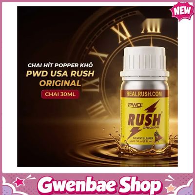 Chai Hít Cực Mạnh Lên Đỉnh Nhanh Popper khô PWD USA Rush Original - Chai 30ml - Gwenshop Chính Hãng
