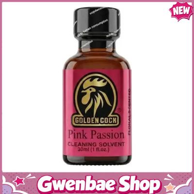 Chai Hít Tăng Khoái Cảm Kích Thích Bao Phê Popper DS USA Golden Cock Pink Passion - Chai 30ml - Gwenshop Chính Hãng