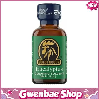 Chai Hít Tăng Khoái Cảm Kích Thích Bao Phê Popper PWD USA Golden Cock Eucalyptus - Chai 30ml - Gwenshop Chính Hãng