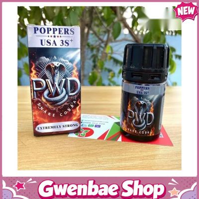 Dung Dịch Hít Tăng Hưng Phấn Khi Yêu Popper 3S+ Snake Cobra USA 40ml PWD - Gwenshop Chính Hãng