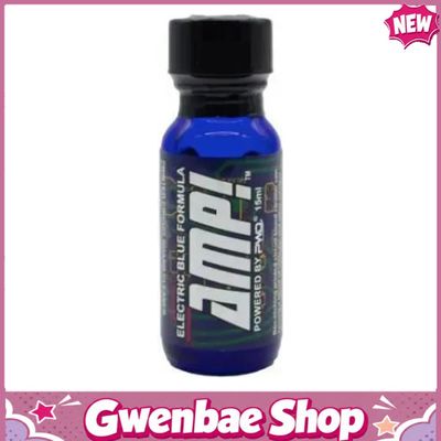 Chai Hít Tăng Khoái Cảm Kích Thích Bao Phê Popper AMP! Electric Blue 30ml Mỹ mới nhất - Gwenshop Chính Hãng