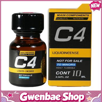 Chai Hít Tăng Khoái Cảm Kích Thích Bao Phê Popper C4 Yellow 10ml USA tăng khoái cảm mạnh mẽ - Gwenshop Chính Hãng