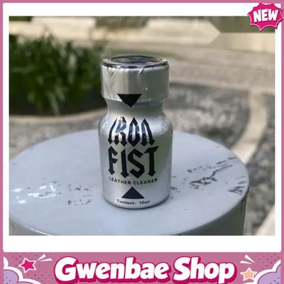 Chai Hít Thư Giãn Bay Phê Cho Cặp Đôi Popper Iron Fist Silver 10ml Mỹ USA PWD - Gwenshop Chính Hãng