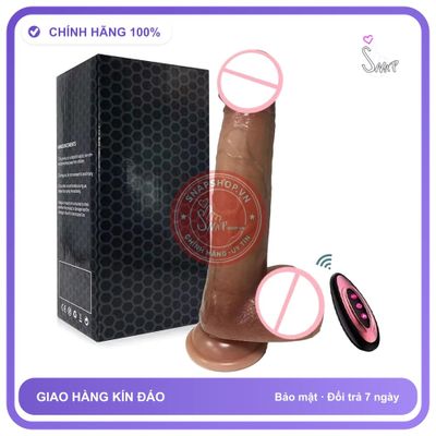 Snapshop - Dương Vật Giả Ngoáy Tạo Nhiệt Silicon Mềm Dẻo Chính Hãng Giao Kín