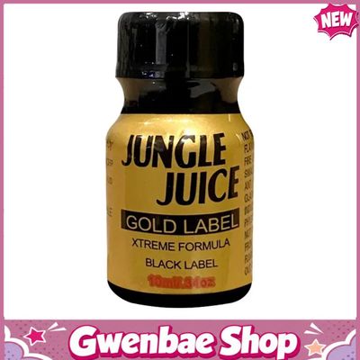 Chai Hít Tăng Khoái Cảm Kích Thích Bao Phê Popper Jungle Juice Gold Label 10ml hàng Mỹ tăng khoái cảm cực mạnh - Gwenshop Chính Hãng