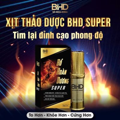 Bổ Hoàn Dương Super Xịt Bản Lĩnh Phái Mạnh - Chai Xịt Giao Kín Đáo