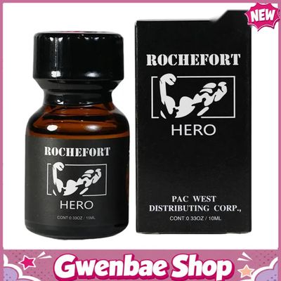 Chai Hít Tăng Khoái Cảm Kích Thích Bao Phê Popper Rochefort Hero 10ml Mỹ USA PWD - Gwenshop Chính Hãng