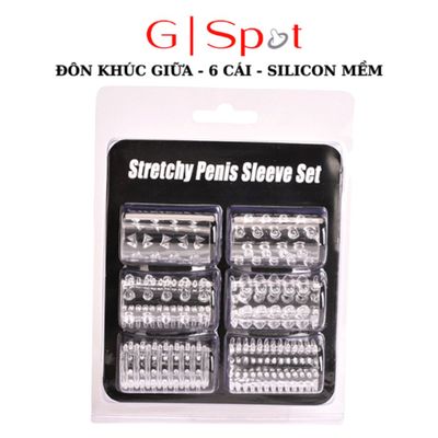 Silicone Mềm Gai Bi Khúc Giữa 6 Kiểu Giải Pháp Bền Bỉ, Tự Tin - Bao Cao Su Giao Kín Đáo
