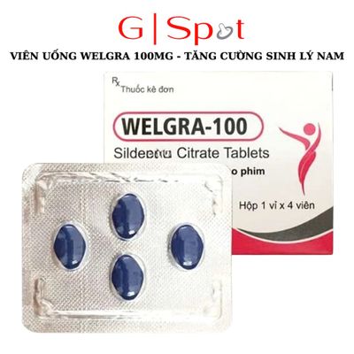 Welgra - 100 Viên Uống Hỗ Trợ Sinh Lý Nam, Tăng Cường Khả Năng Bản Lĩnh Đàn ông Chính Hãng