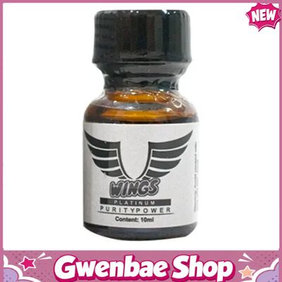 Chai Hít Tăng Khoái Cảm Kích Thích Bao Phê Popper Wings Platinum 10ml chai hít cao cấp kích thích mạnh mẽ - Gwenshop Chính Hãng