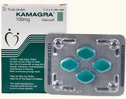 Kamgra - Viên uống hỗ trợ tăng cường sinh lý Nam Hàng Nhập Khẩu