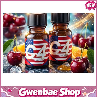 Chai Hít Cực Mạnh Lên Đỉnh Nhanh Popper C4 Cherry 10ml Chính Hãng Mỹ | Tăng Khoái Cảm Êm Dịu - Gwenshop Chính Hãng