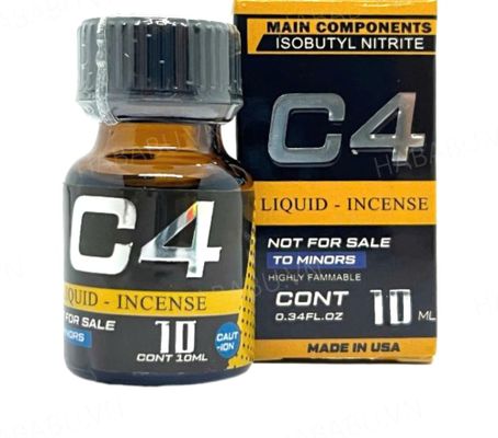 C4, Hàng 10ml - Popper Chính Hãng - chai 10ml, hương dịu không nồng, hàng chuẩn nhập khẩu