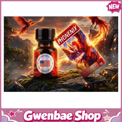 Chai Hít Thư Giãn Bay Phê Cho Cặp Đôi Popper Phonenix 10ml USA | Bot Nuốt Cỡ Khủng Không Đau - Gwenshop Chính Hãng