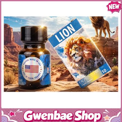 Chai Hít Thư Giãn Bay Phê Cho Cặp Đôi Popper Lion 10ml USA - Sức Mạnh Dập Tơi Bời Cho Top - Gwenshop Chính Hãng