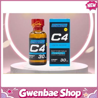 Chai Hít Tăng Khoái Cảm Kích Thích Bao Phê Popper C4 Xanh Sapphire 30ml USA - Cho Bot Giãn Cơ Êm Không Xìu - Gwenshop Chính Hãng