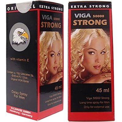 Viga Strong 45ml - Chai Xịt Thơm Cơ Thể Đức Giao Kín Đáo - thấm nhanh, không tê bì, thấm nhanh không nhờn rít
