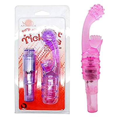 Rocket Ticklers - Mini Máy Rung Cầm Tay Thiết Kế Đầu Cong Ôm Sát Kích Thích Điểm Nhạy Cảm Chính Hãng Giao Kín