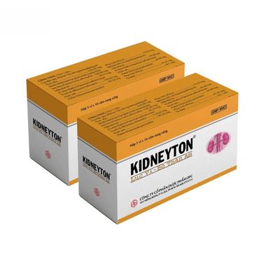 Viên uống Kidneyton Lục vị - Bổ thận âm cải thiện mệt mỏi cho người tinh huyết suy kém - mẫu mới