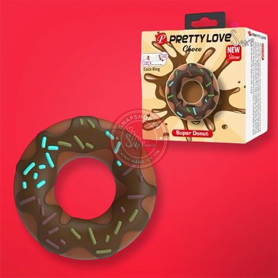 Vòng đeo dương vật silicon cao cấp siêu mềm Pretty Love Choco chính hãng - sạc USB, silicone cao cấp, chất liệu an toàn cho da - giao hàng che tên kín đáo