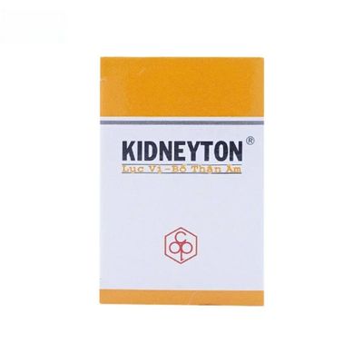 Viên uống Kidneyton Lục vị - Bổ thận âm cải thiện mệt mỏi cho người tinh huyết suy kém - hàng có sẵn