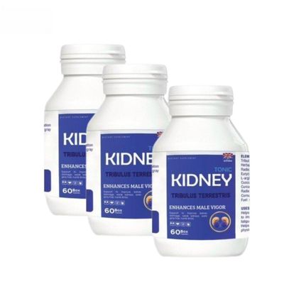 Viên uống Tonic Kidney 60 viên - Bồi bổ cơ thể, cải thiện sinh lý nam giới bị suy giảm chức năng thận. - bản tiêu chuẩn