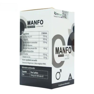 Viên uống Kenpharma Manfo - Bổ thận tráng dương, cải thiện sinh lý cho nam giới trưởng thành - bản tiêu chuẩn
