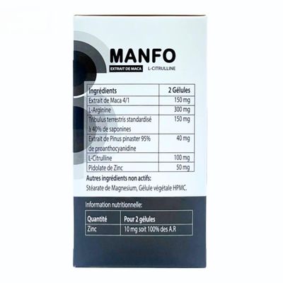 Viên uống Kenpharma Manfo - Bổ thận tráng dương, cải thiện sinh lý cho nam giới trưởng thành - chính hãng